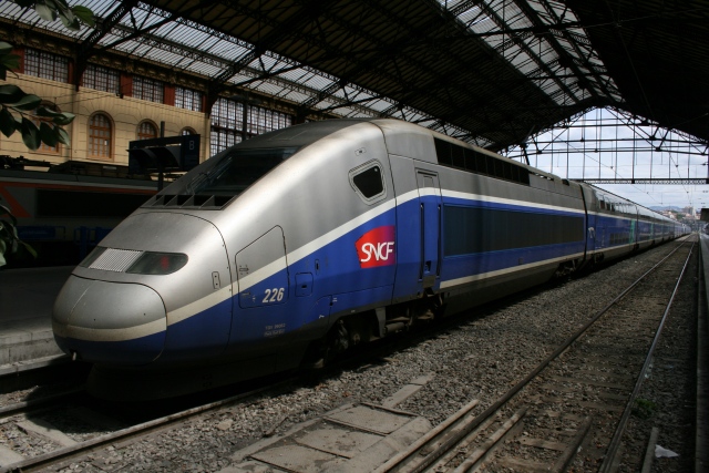 TGV Douplex in Marseilles